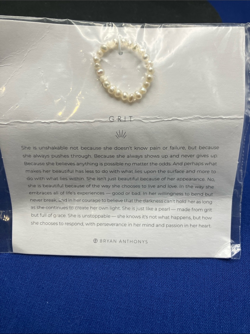 Bryan Anthony’s “Grit” Pearl Seed Ring
